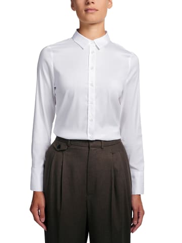 Eterna Langarmbluse für Damen in weiss