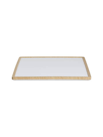 Beliani Deckenleuchten TIVORA in Braun - (W) 42 x (H) 3 x (L) 42 cm