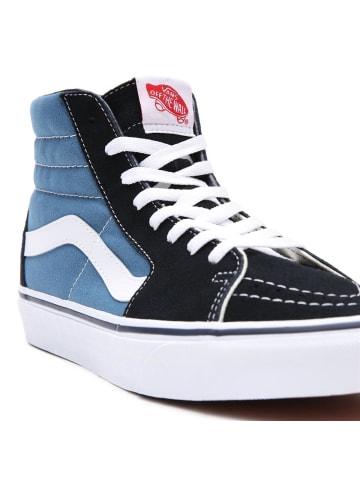 Vans Sneaker High in Blau/Schwarz