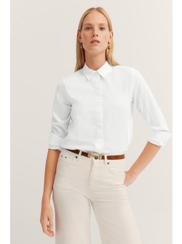 Bugatti Hemdbluse Langarm in 10-weiß