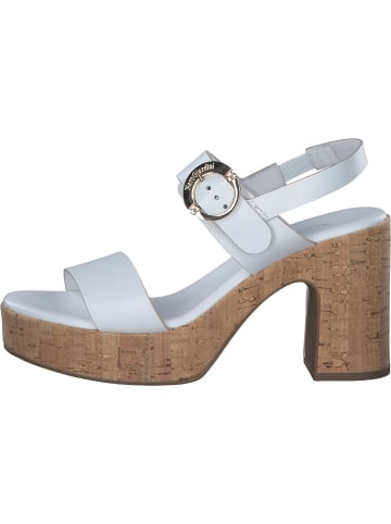 Nero Giardini Plateau-Sandaletten in bianco