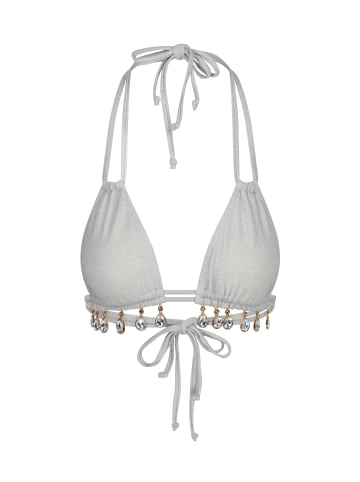 Moda Minx Bikini Top Lumiere Droplet in White