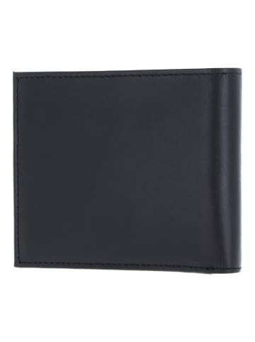 oxmox Leather Geldbörse RFID Schutz Leder 12 cm schwarz-freedom anchor