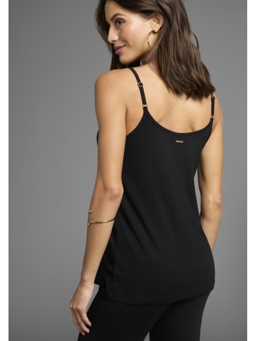 Laura Scott Spaghettitop in schwarz