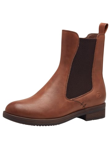 Tamaris Chelsea Boot in COGNAC