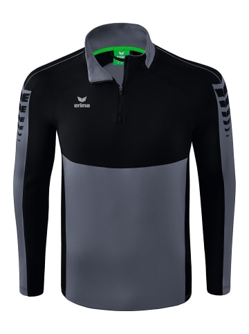 erima Kinder Six Wings Trainingstop in slate grey/schwarz