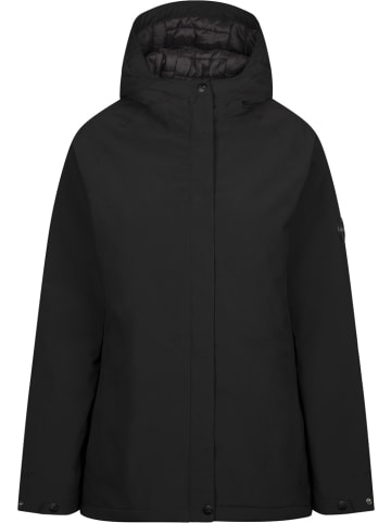DLX Regenjacke "Carlotta Rainwear Jacket" in Schwarz
