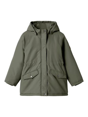 name it Winterparka NKFMARLOW PARKA JACKET in dusty olive
