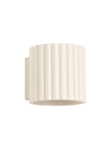 Nice Lamps Wandlampe ZORA 1 beige H 10 cm