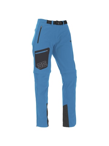 Maul Sport T-Zip Wanderhose Oakville mit Logo in Royal Blau
