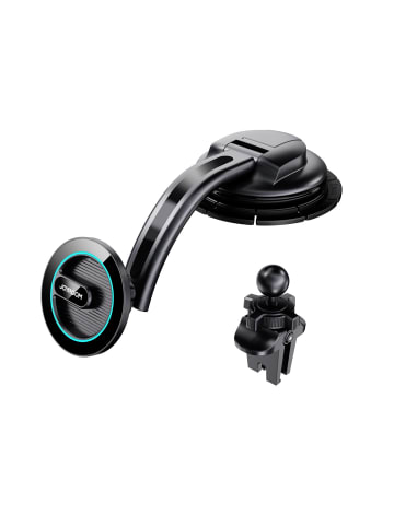 COFI 1453 Handy-Halterung Joyroom magnetischer Autotelefonhalter für Cockpit, in Schwarz