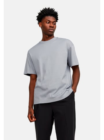 Jack & Jones T-Shirt 'JJEURBAN EDGE TEE' in hellgrau