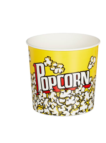 relaxdays 48x Popcorn Eimer in Gelb