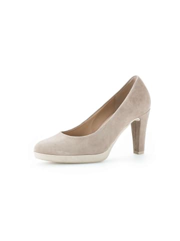 Gabor Fashion Plateau Pumps in beige