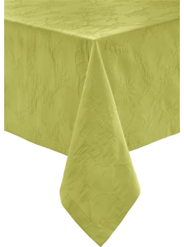 Erwin Müller Jacquard, Baumwollmischung Tischdecke Arnsberg in apfelgrün