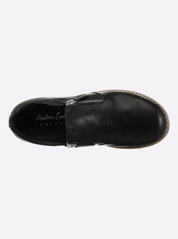 Andrea Conti Slipper in schwarz