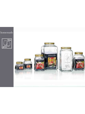 Ritzenhoff & Breker 6er Set Einmachgläser Homemade 300 ml transparent in transparent