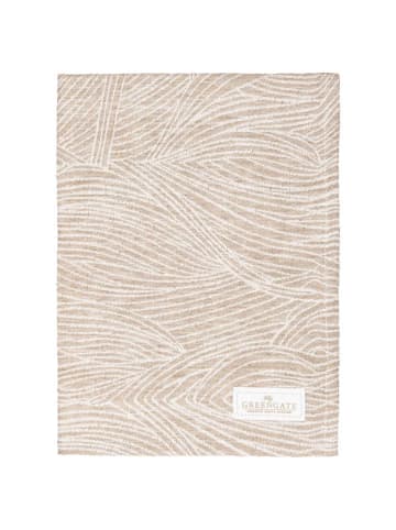 Greengate Geschirrtuch WILJA Beige Jacquard