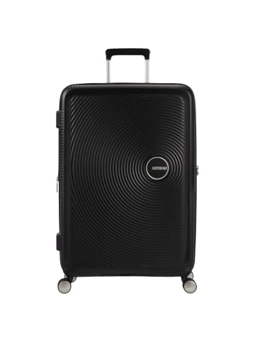 American Tourister Soundbox - 4-Rollen-Trolley 67 cm erw. (gelb) in bass black