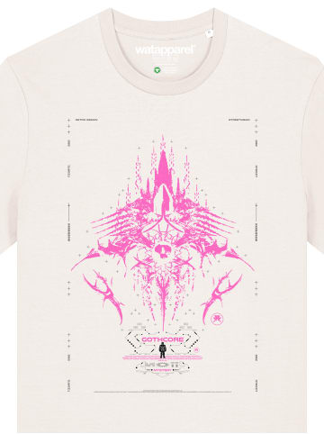 wat? Apparel T-Shirt Goth Mystic in Off White