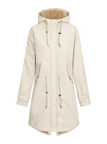 Derbe Regenjacke Tidaholm in Fog/Caramel