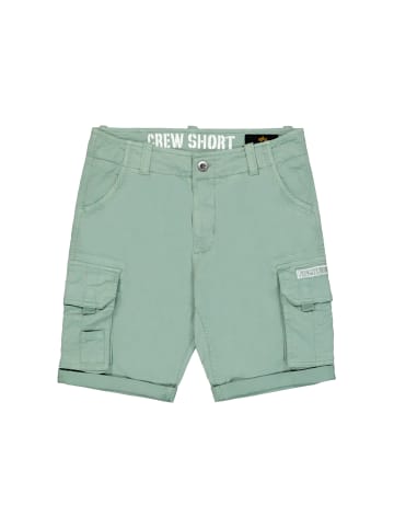 Alpha Industries Shorts 'Crew Short' in hellgrün