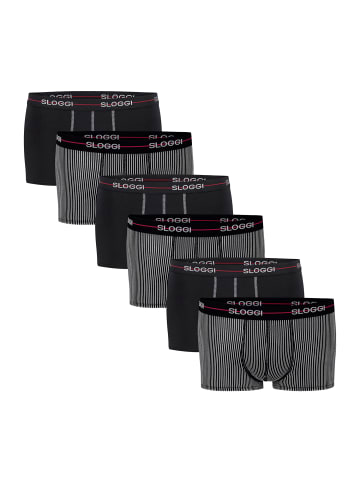 Sloggi Retro Pants Start Hipster in RED - DARK COMBINATION