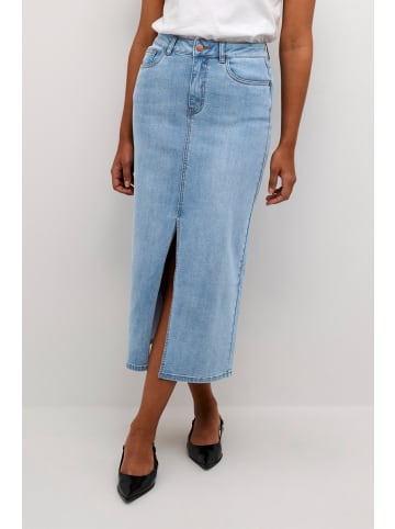 Kaffe Rock KAsinem A-shape in Light Blue Washed Denim