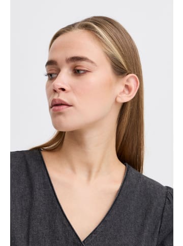 ICHI Denimkleid IHARCHER Regular fit in Washed black