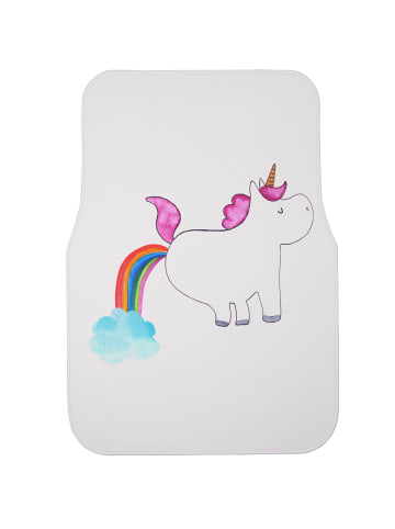 Mr. & Mrs. Panda Automatte Einhorn Pupsen ohne Spruch in Weiß