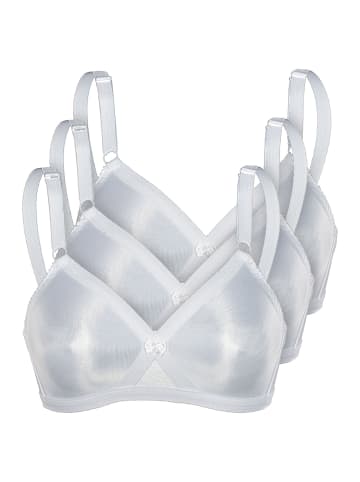 Sassa 3er Pack Soft-BH in weiss