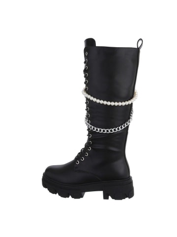 Ital-Design Stiefel in Schwarz