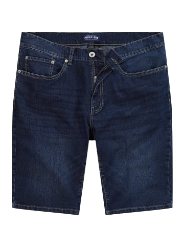 John F. Gee Bermuda in blue denim