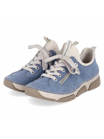 rieker Schnürhalbschuh in blau