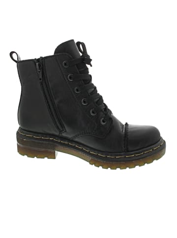 rieker Schnürstiefel Schwarz
