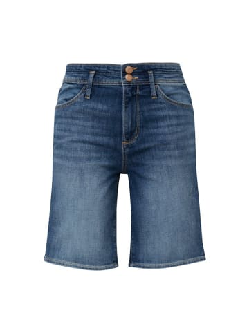 S. Oliver Jeans-Bermuda in Blau