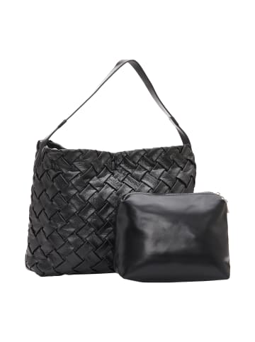 DreiMaster Klassik Shoulder Bag in Schwarz