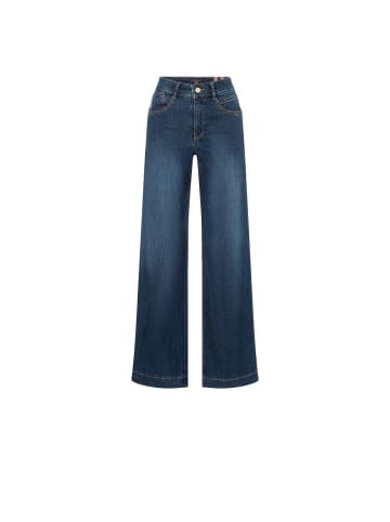 MAC HOSEN Jeans Rich Palazzo in dark stone