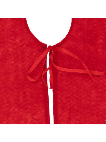 Atmosphera Créateur d'intérieur Teppich für den Weihnachtsbaum mit Weihnachtsmann-Motiv in Rot, Ø 90 cm