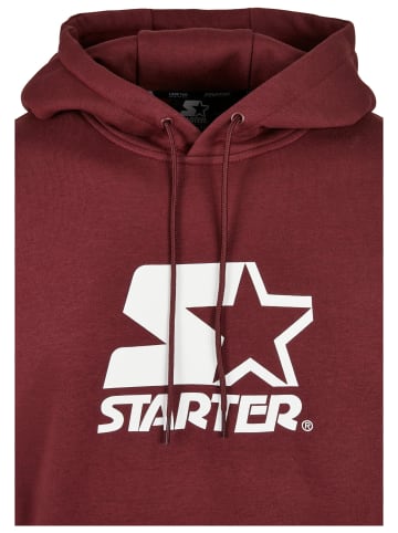 STARTER STARTER Kapuzenpullover in oxblood