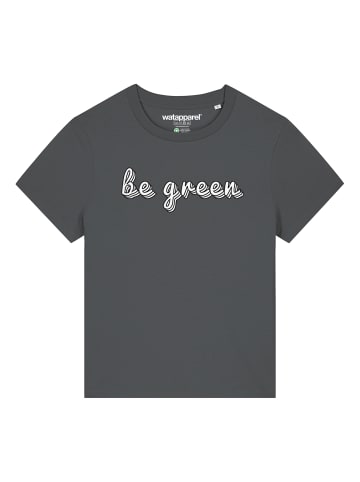 wat? Apparel T-Shirt be green in Grau
