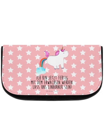 Mr. & Mrs. Panda Organizer Einhorn Pupsen mit Spruch in Rot Pastell