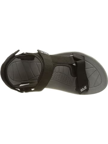 Jack Wolfskin Sandalen WAVE BREAKER M in Schwarz