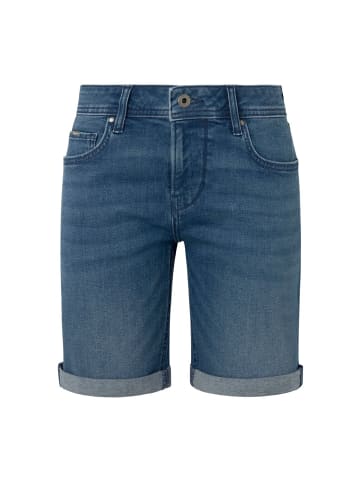 Pepe Jeans Short SLIM SHORT MW slim in Blau