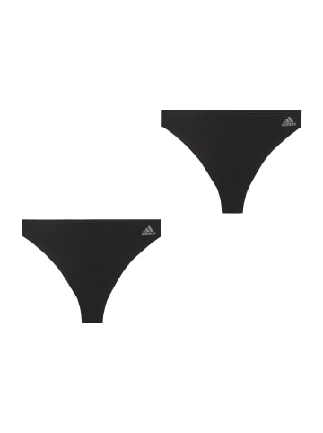 adidas String THONG in schwarz-gemustert