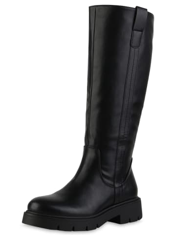VAN HILL Klassische Stiefel Christina in Schwarz