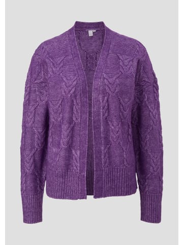 QS Strickjacke in 48W0_lila