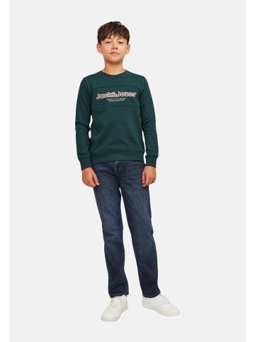 JACK & JONES Junior Sweatshirt 'Lakewood' in grün