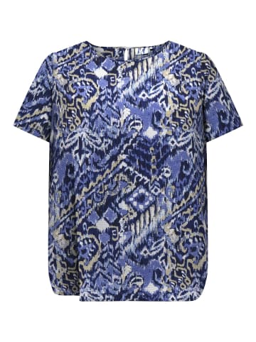 ONLY Carmakoma Bluse in Amparo Blue