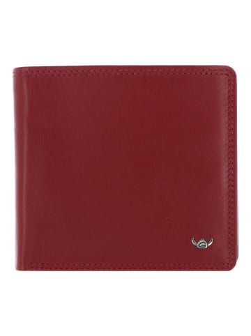 Golden Head Polo Geldbörse RFID Schutz Leder 11 cm in rot